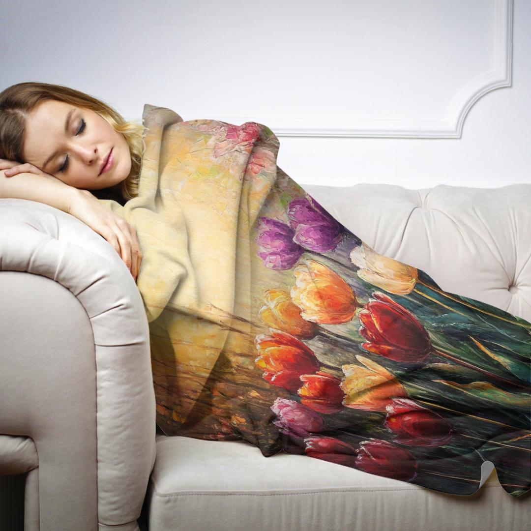 Tulip Serenade Golden Blanket