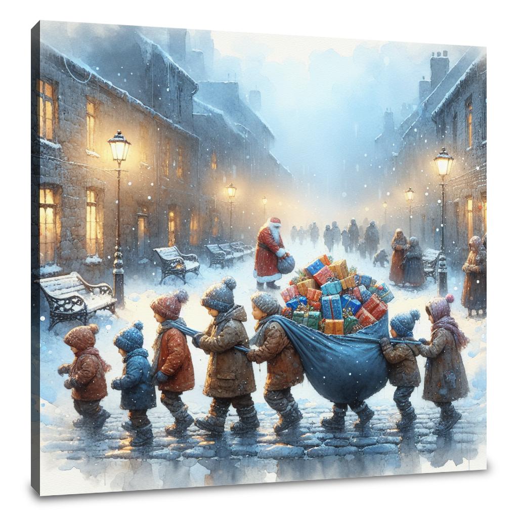 Wistful Winter Wonderland Canvas