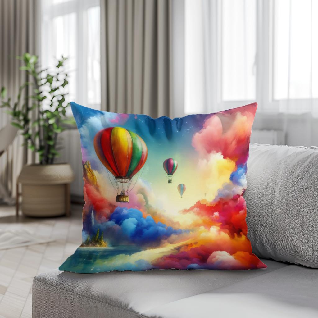 Whimsical Heights Cotton Cushion