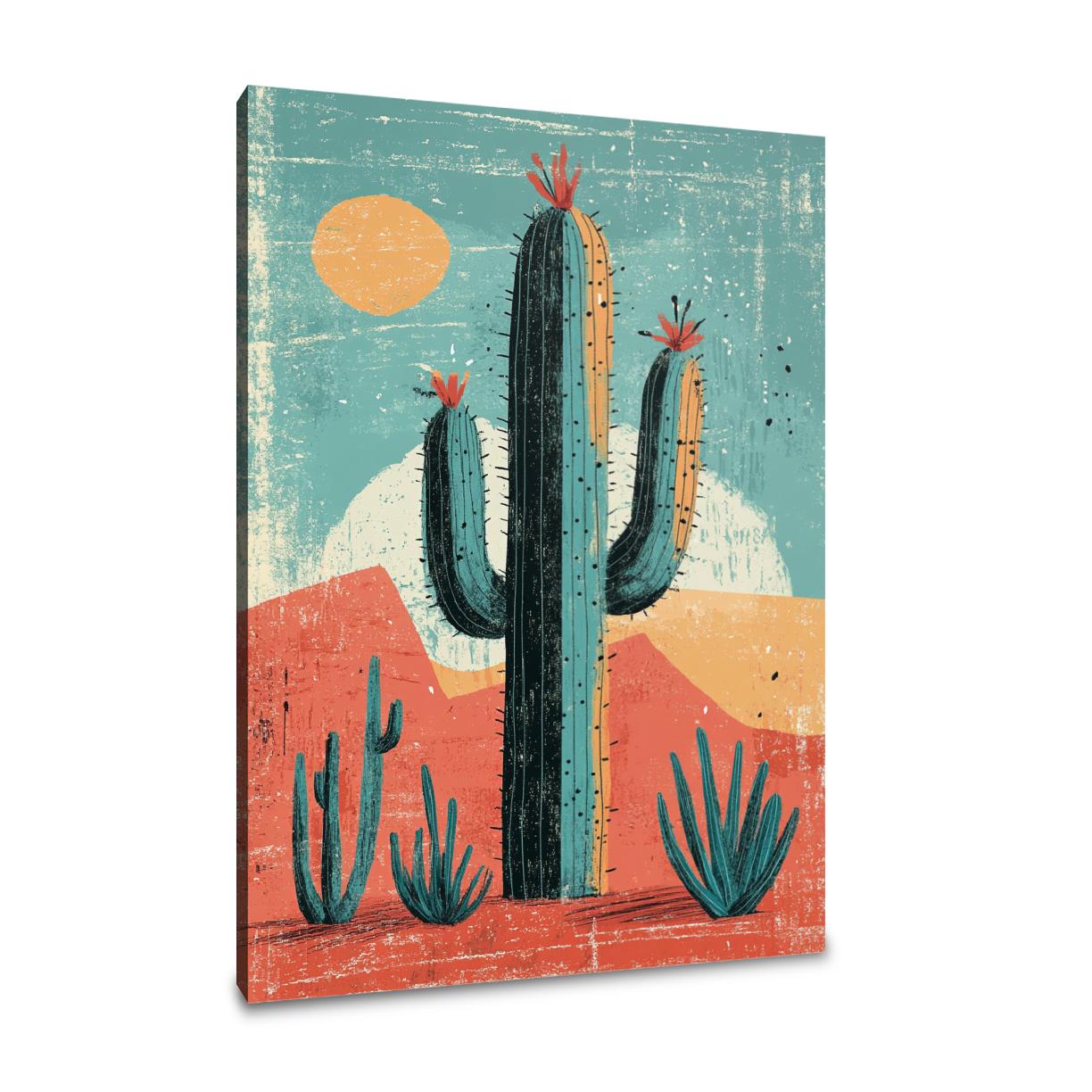 Cactus Serenade Canvas