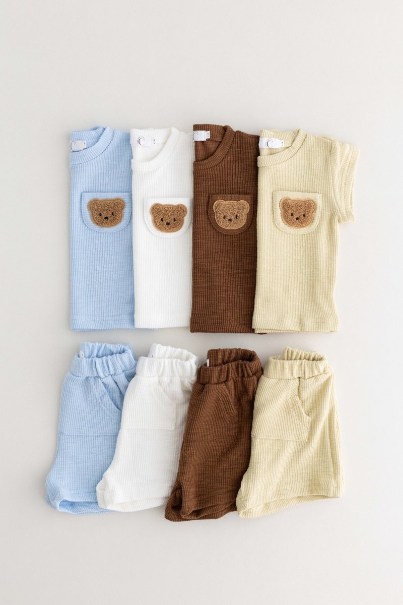 The Coloured Bear 2 Piece T-Shirt & Shorts Set