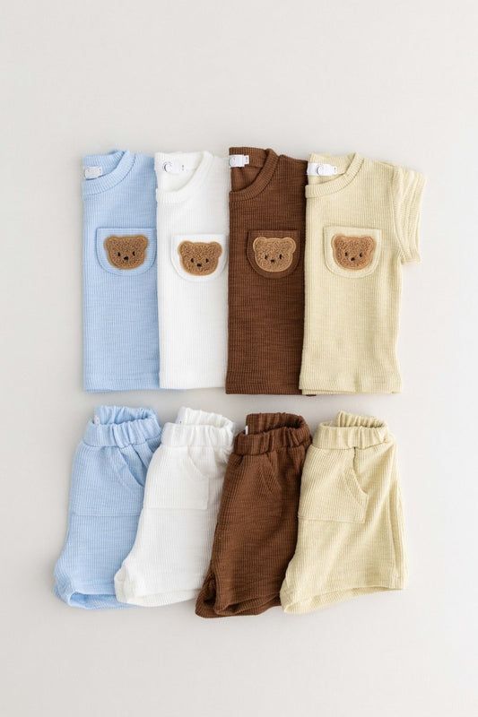 The Coloured Bear 2 Piece T-Shirt & Shorts Set
