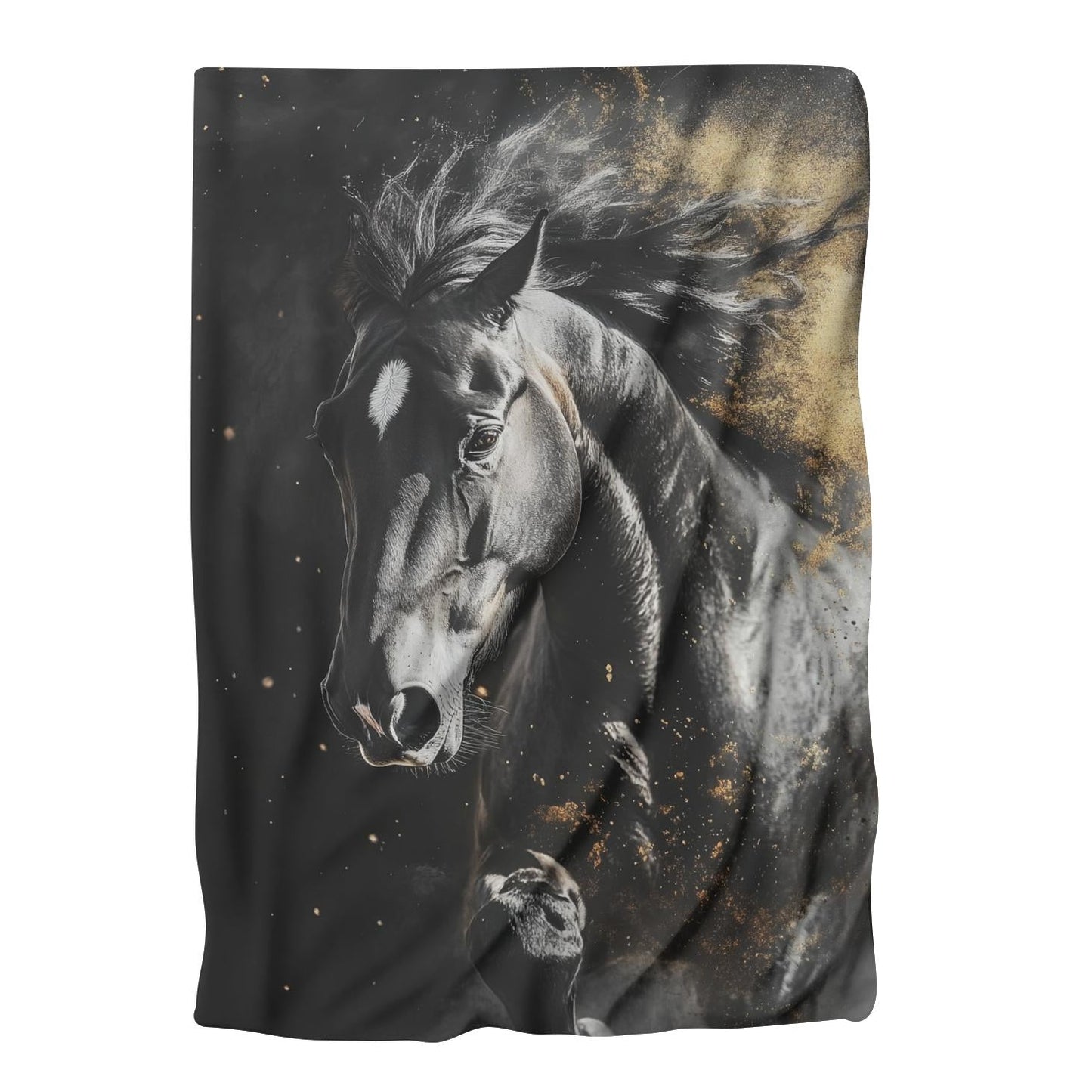 Golden Whirlwind Blanket