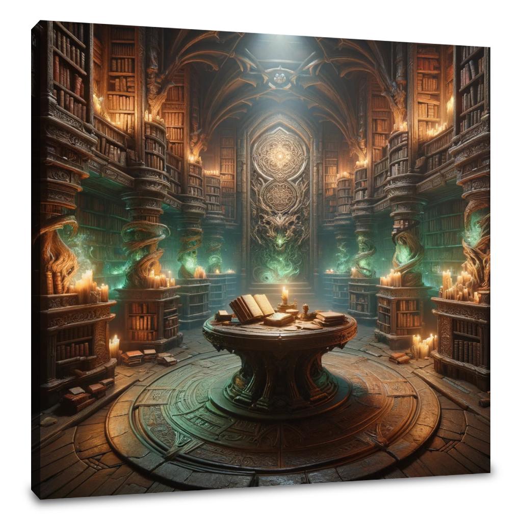 Celestial Radiance Canvas