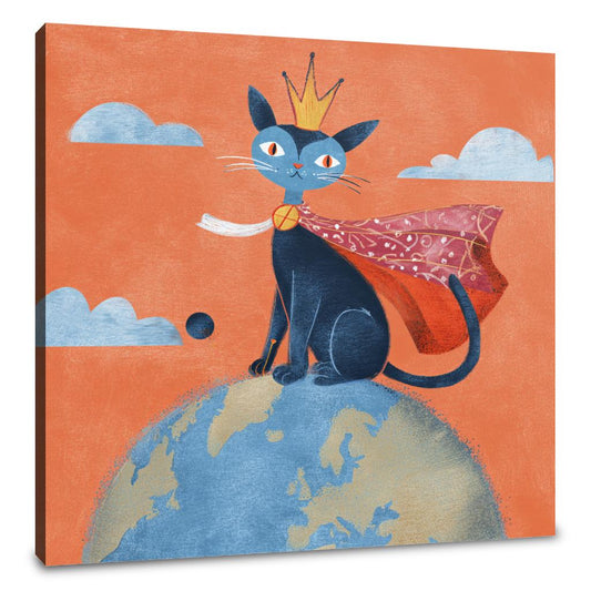 Majestic Cat Royalty Canvas