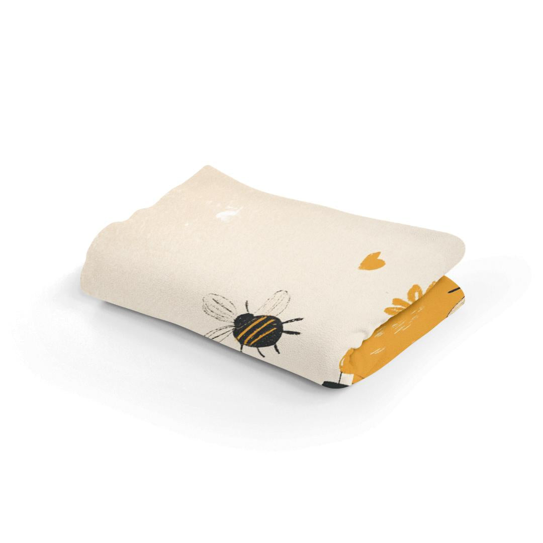 Embroidered Honey Jar Blanket