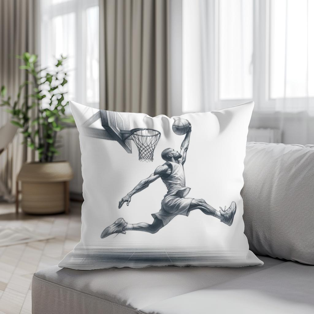 Pencil Dunk Cotton Cushion