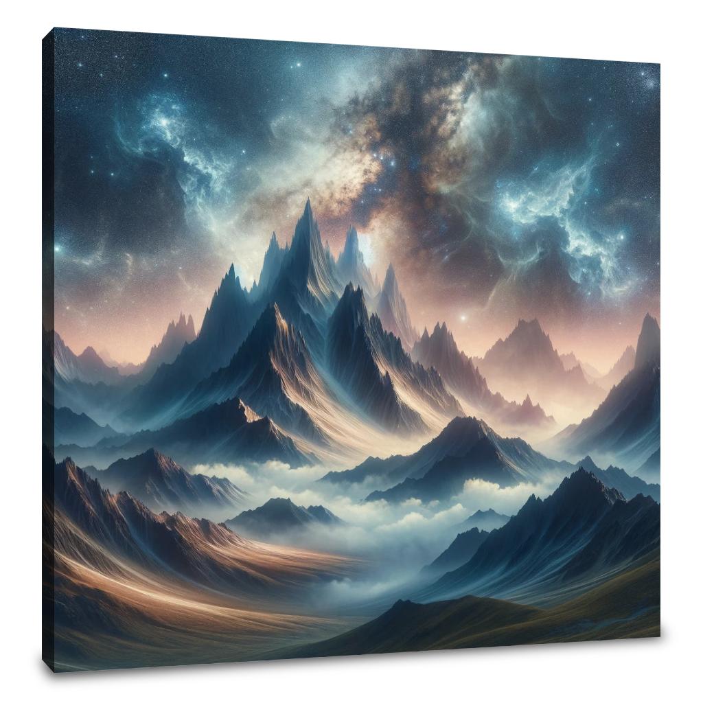 Celestial Peak Canvas