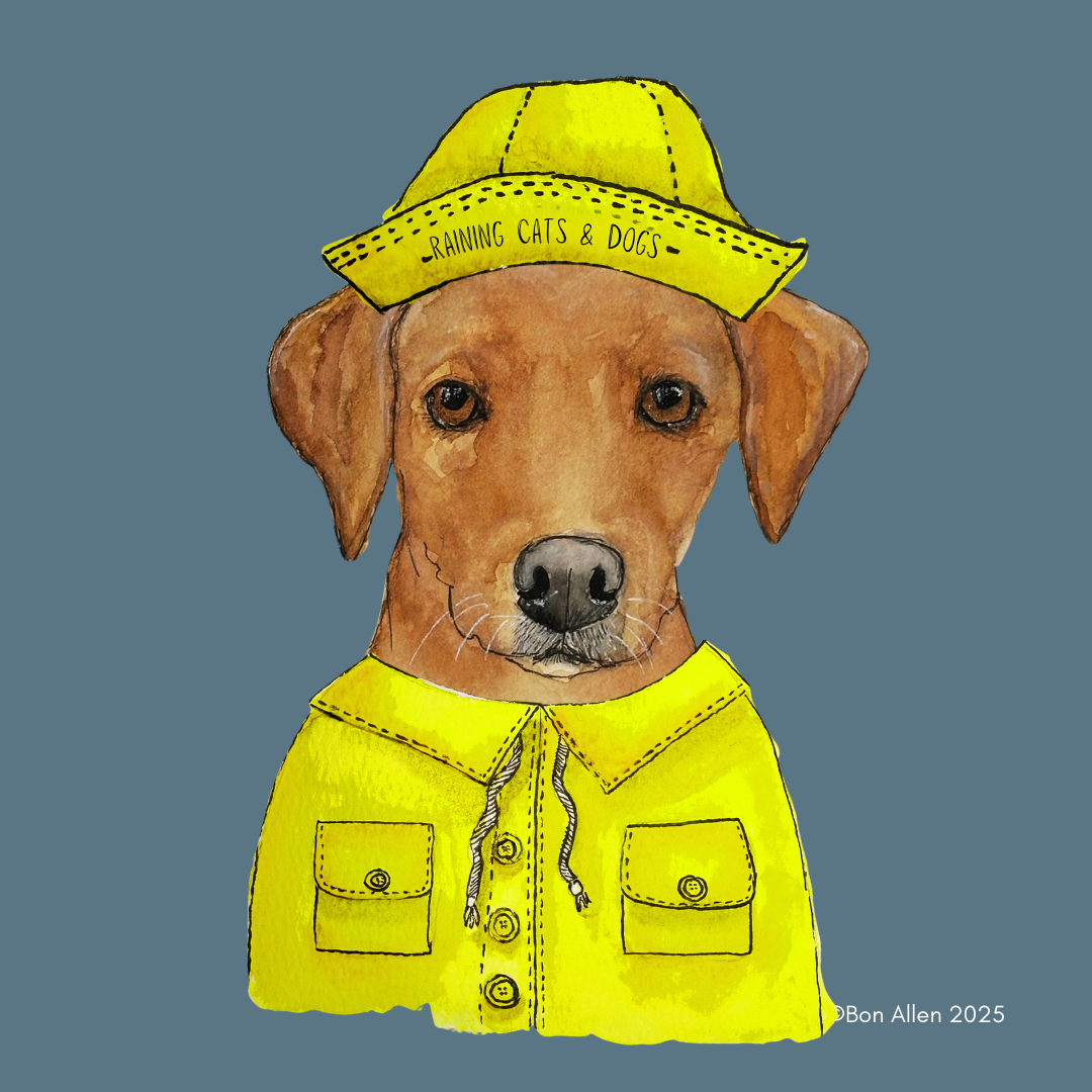 Reign or Shine – The Om Nom Nomnivore Golf Umbrella