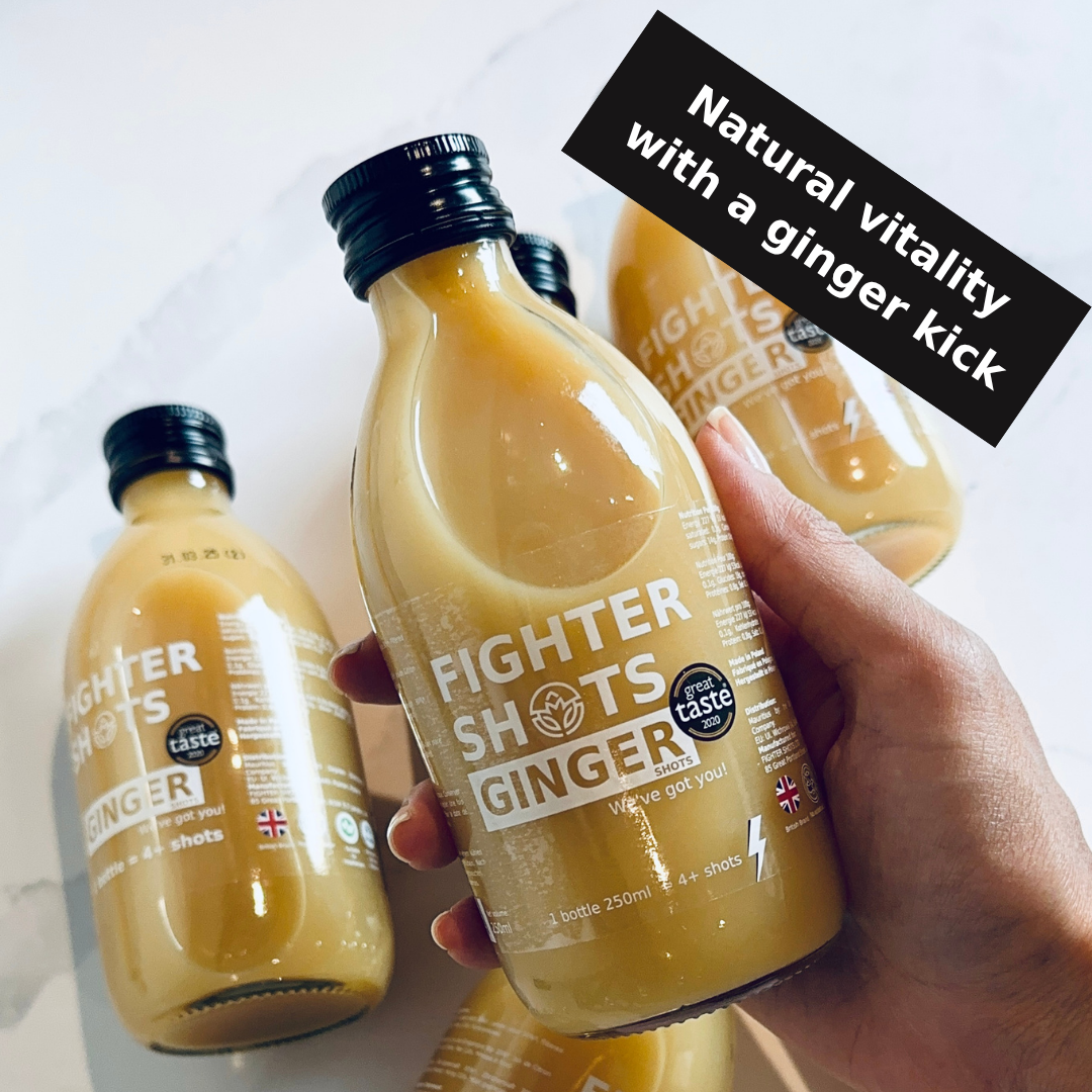 Fighter Shots 100% Natural Ginger Dosing bottle - 250ml