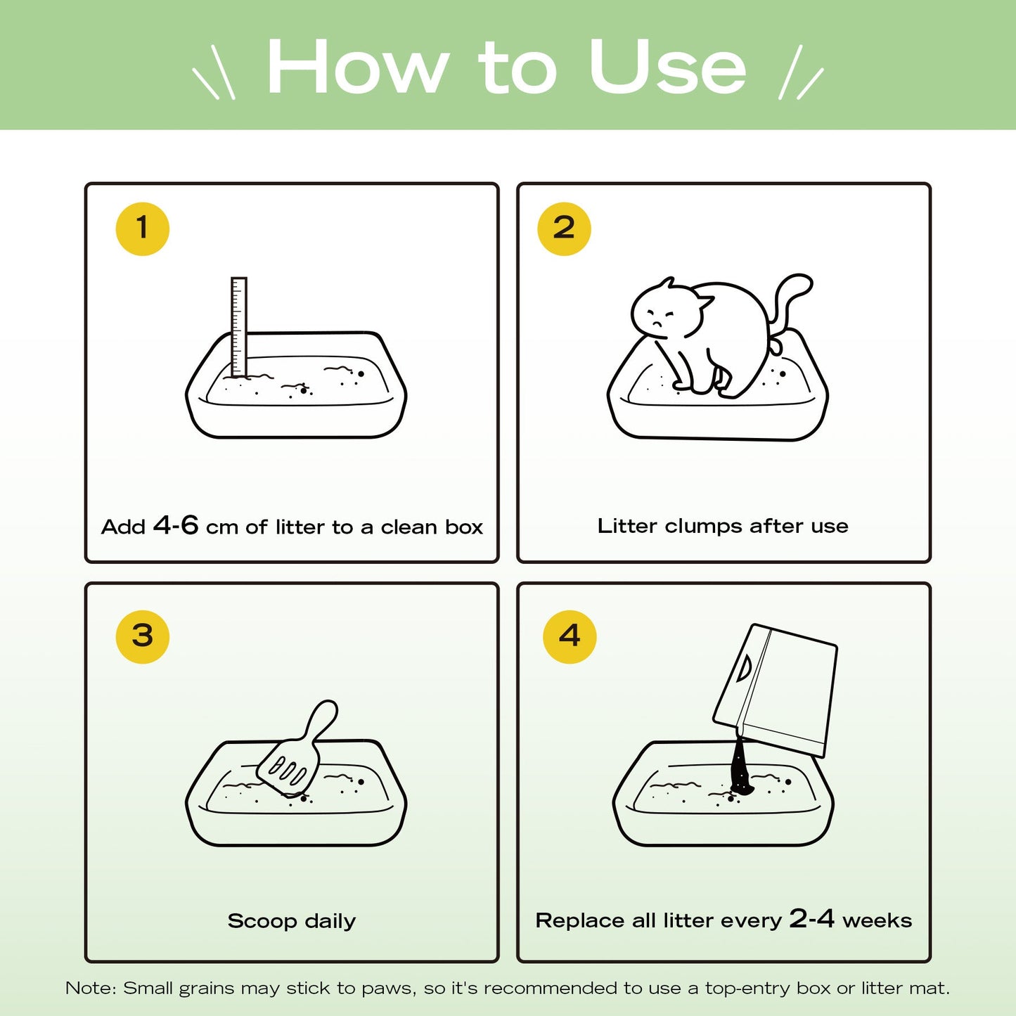 Xu Cuihua Cassava Cat Litter (Green Tea Scented)