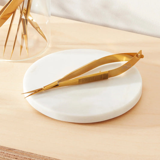 Gold Spring Professional Straight Brow Scissors - Boxed