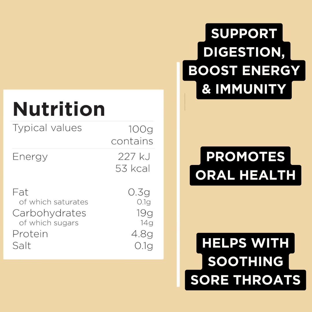 Ginger + Manuka Honey 12x 60ml