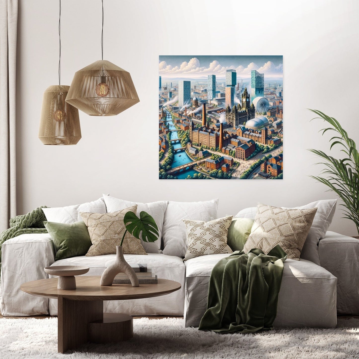 Evolutionary Manchester Canvas