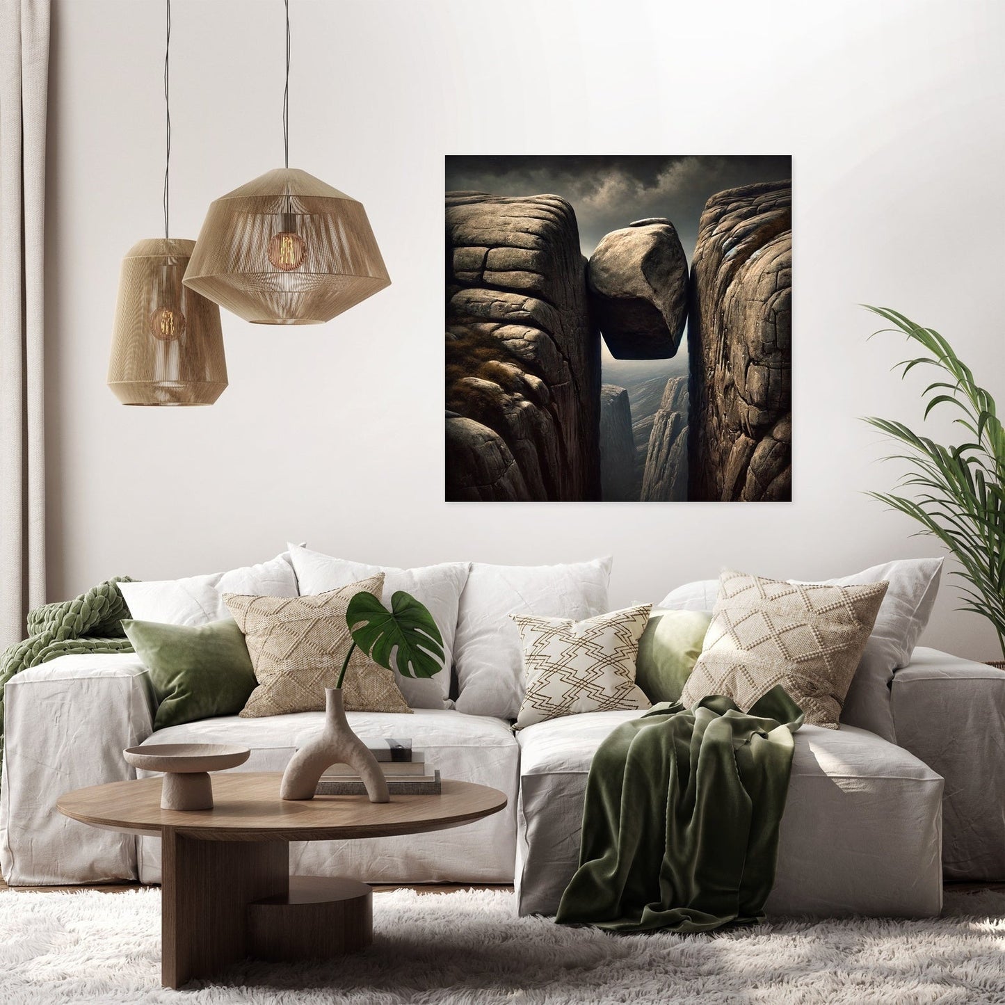Kjeragbolten Majesty Canvas