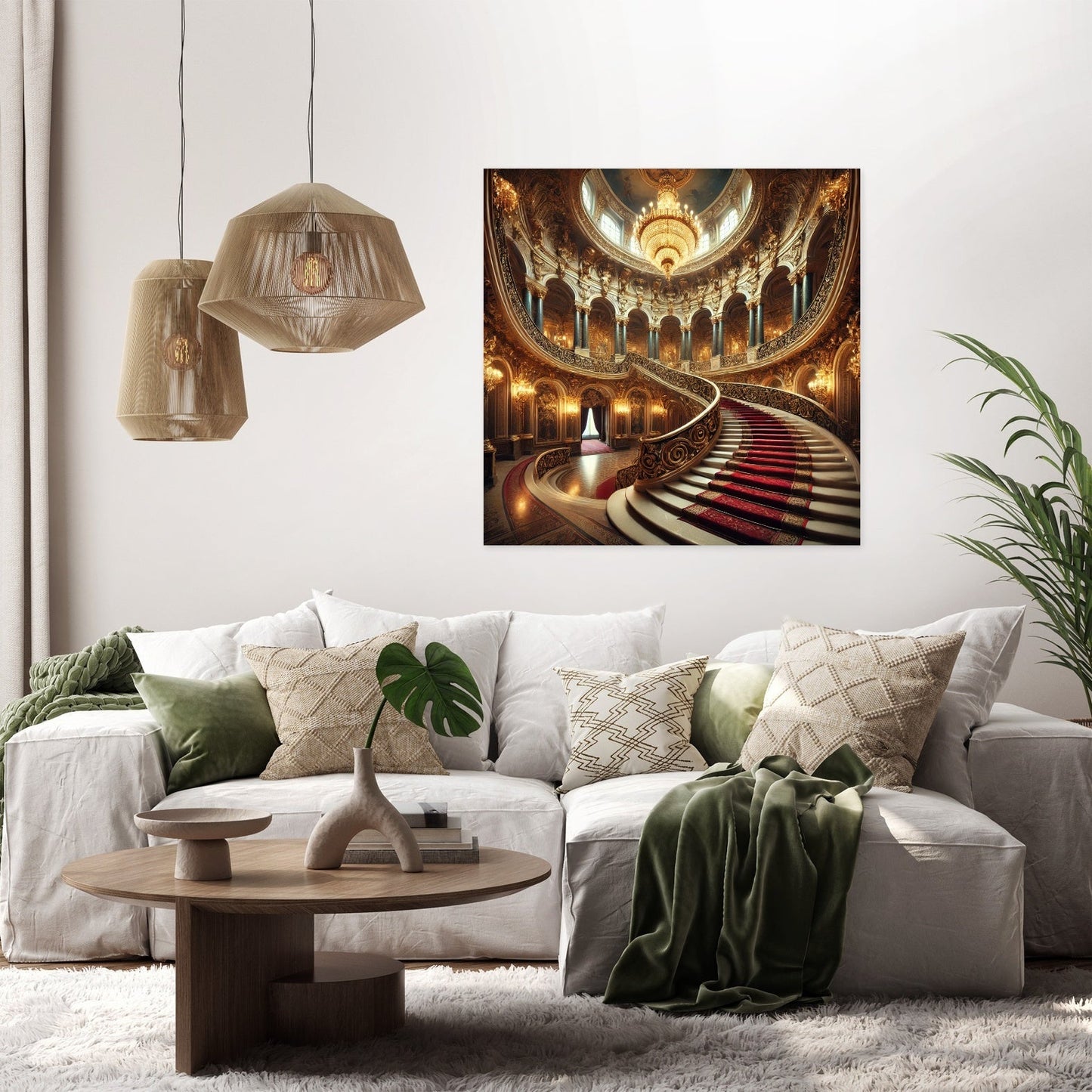 Baroque Grandeur Canvas