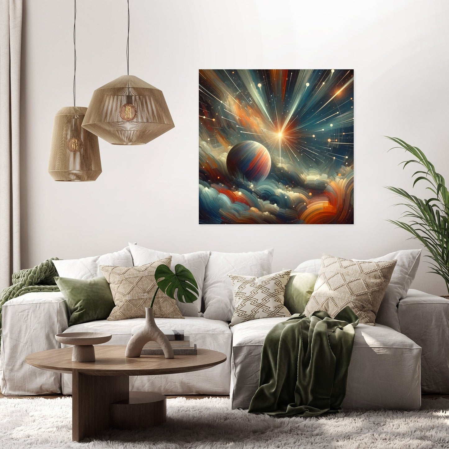 Stellar Orbit Canvas