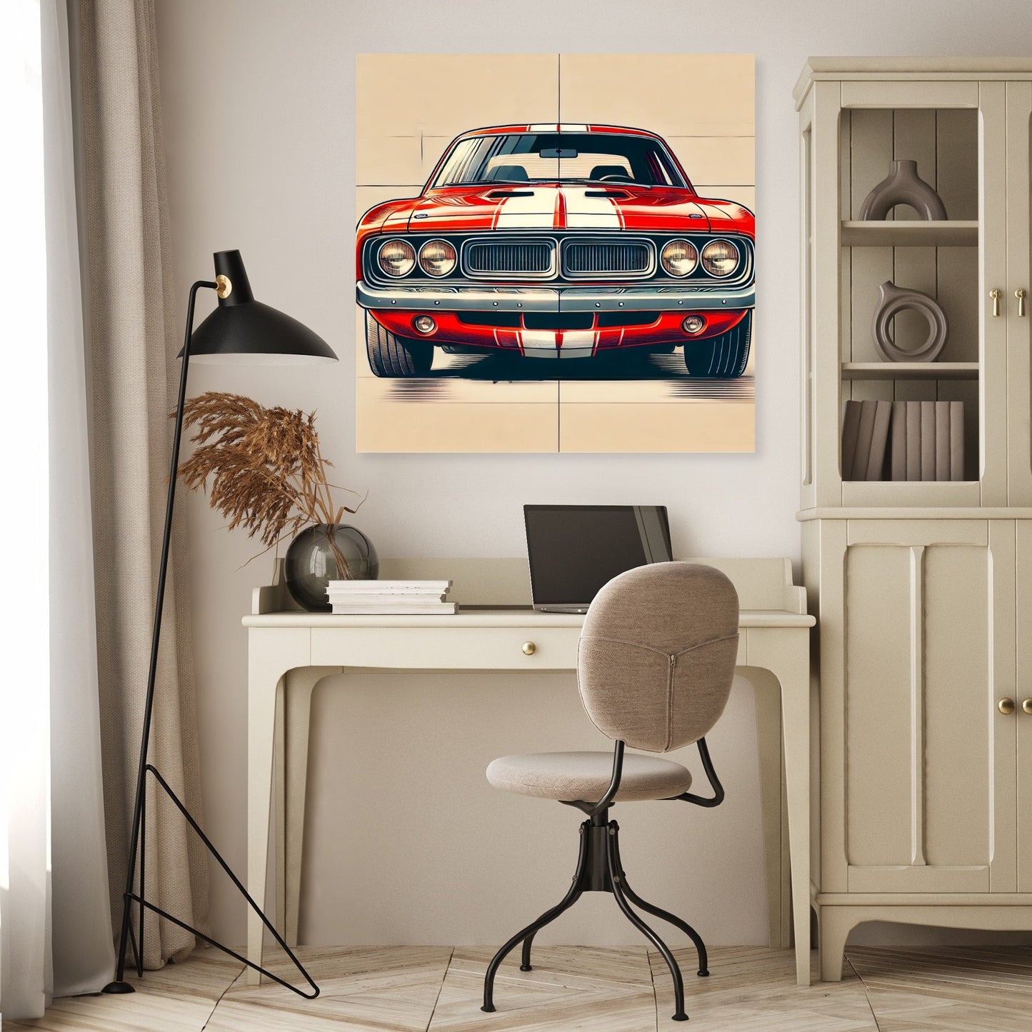 Classic Muscle Car Canvas