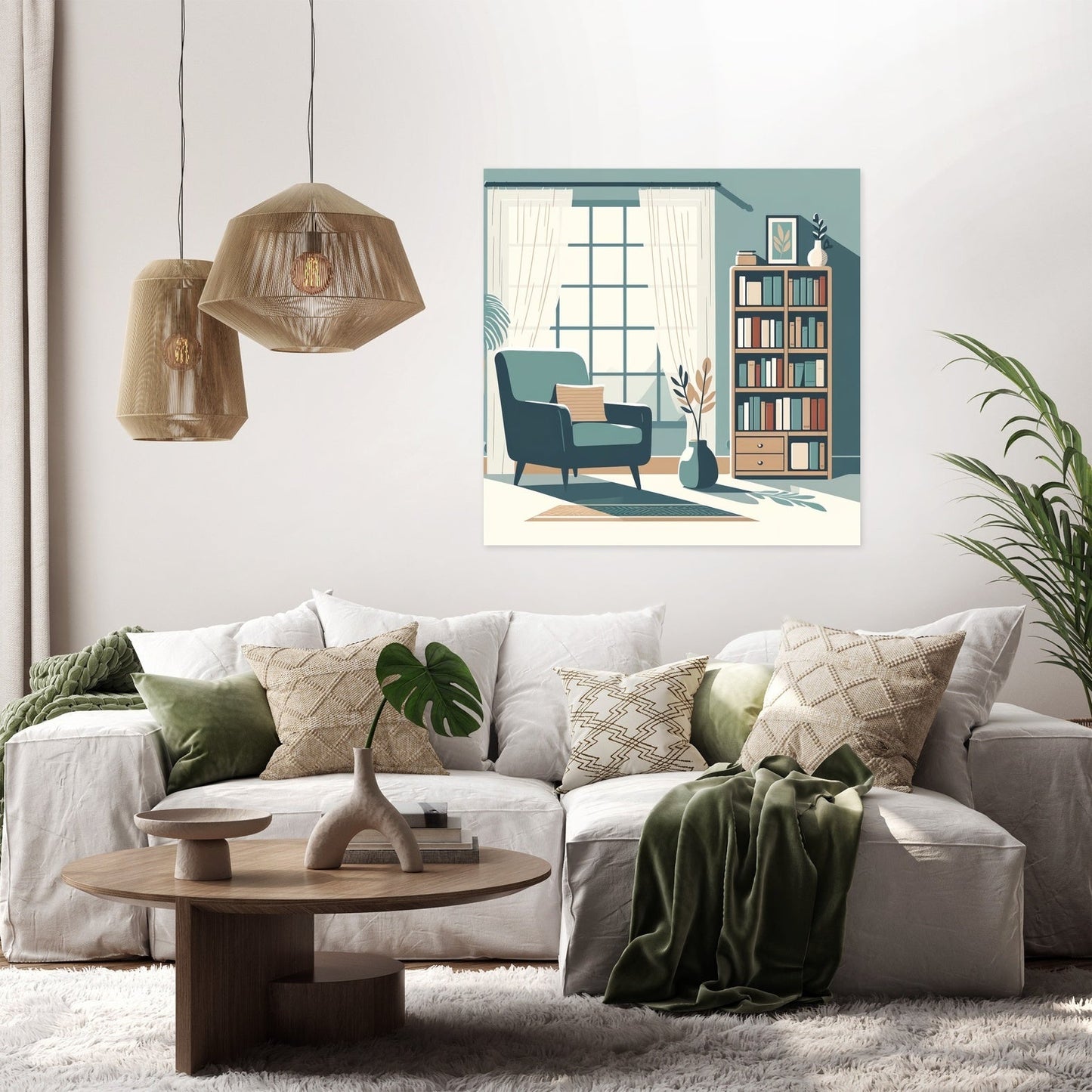 Serene Nook Canvas