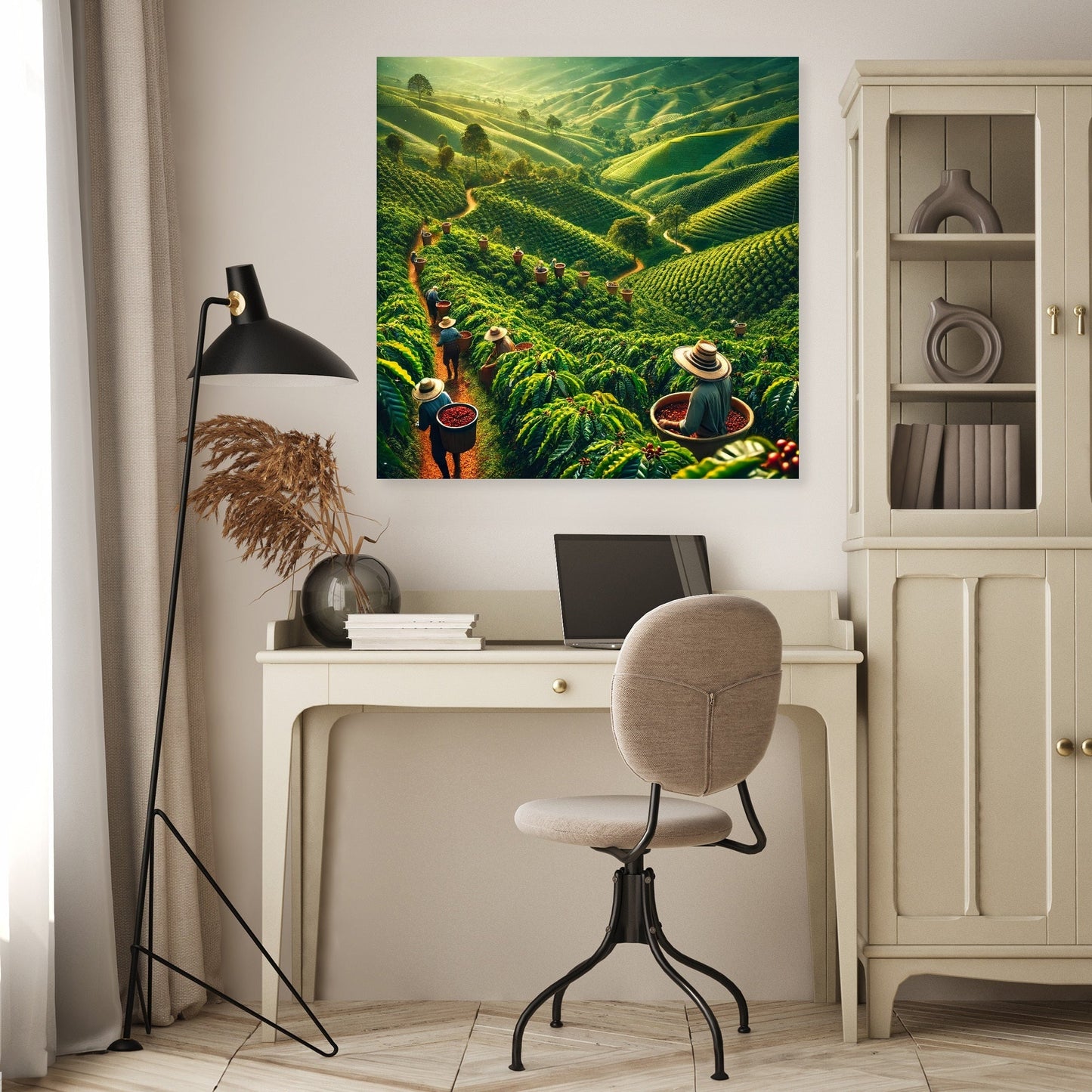 Colombian Coffee Plantation Canvas