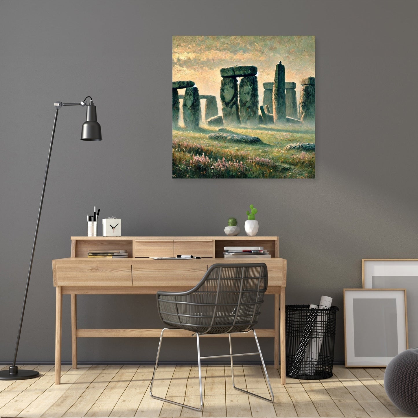 Stonehenge Dawn Canvas