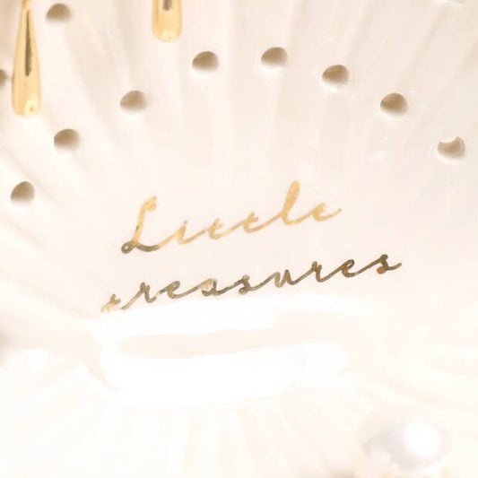 Lisa Angel Shell Earring Holder and Jewellery Dish