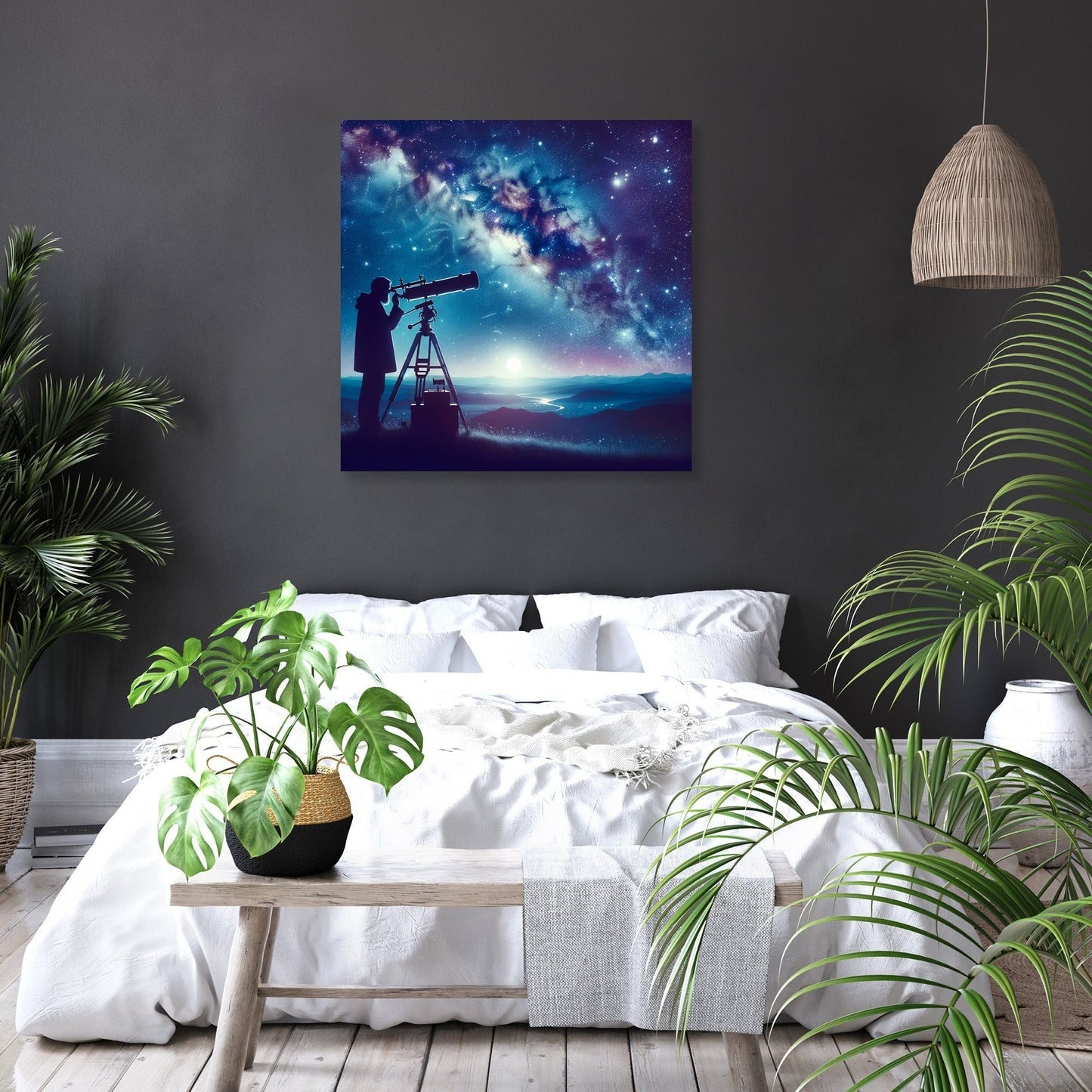 Astronomer's Wonder Canvas