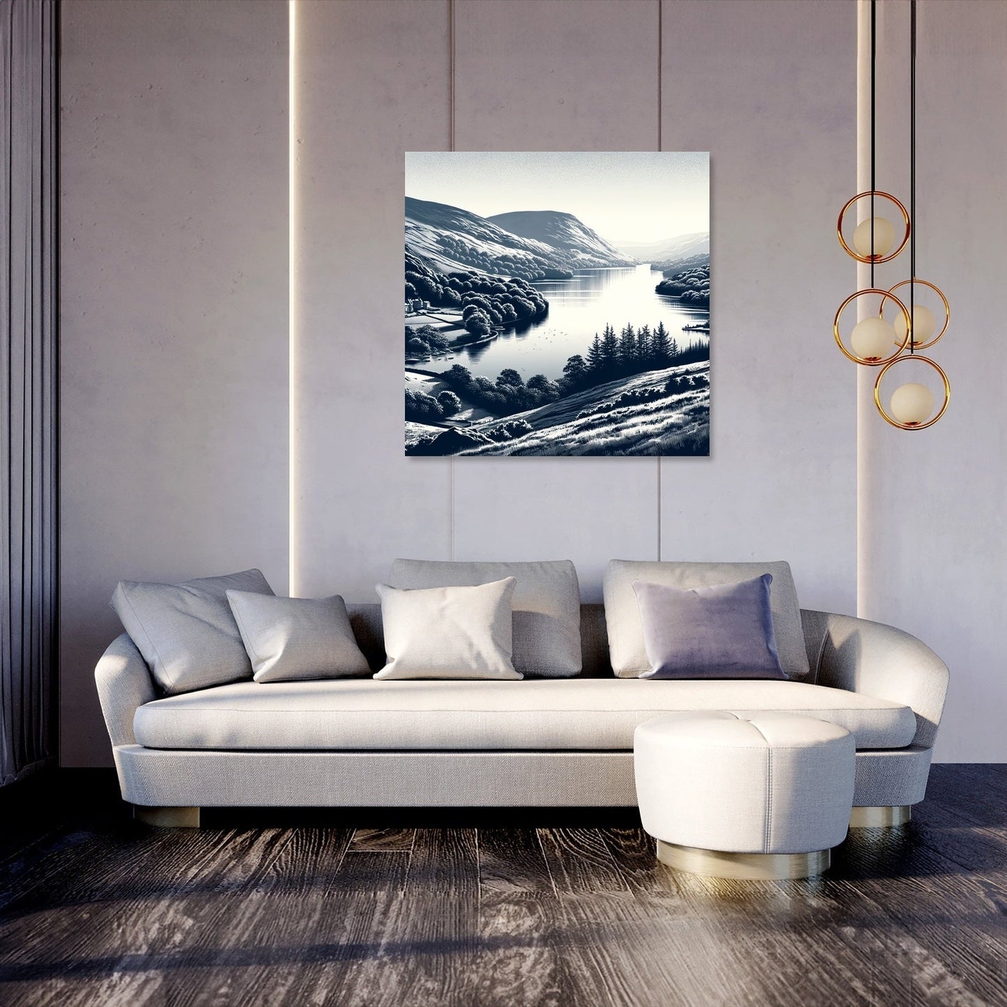 Tranquil Lake District Canvas