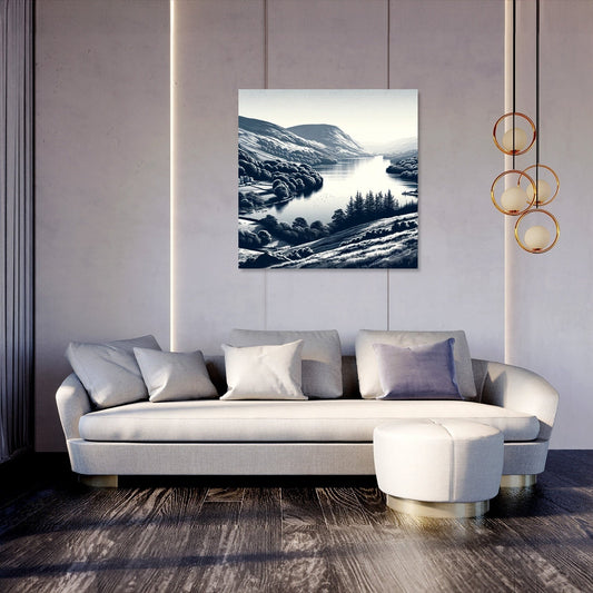 Tranquil Lake District Canvas