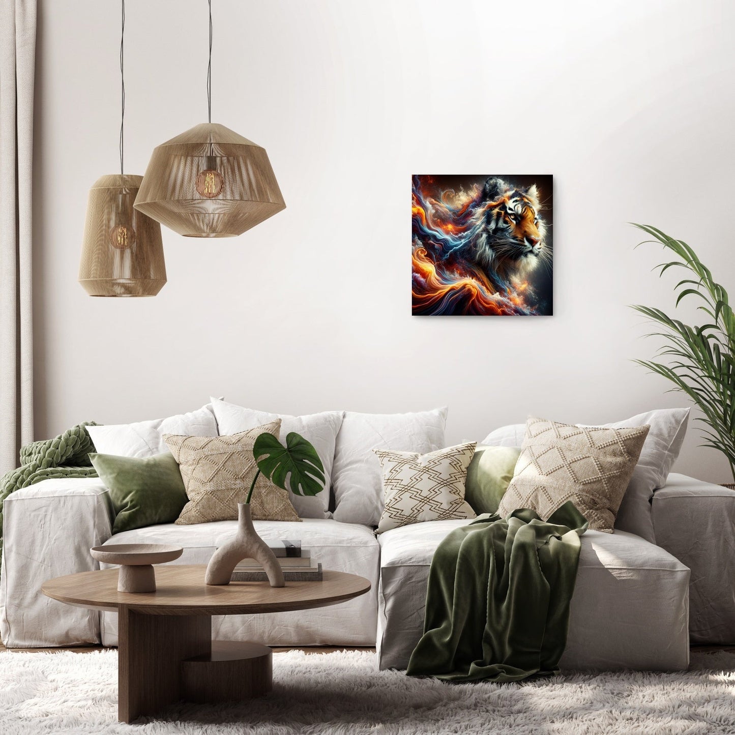 Tiger Energy Fusion Canvas