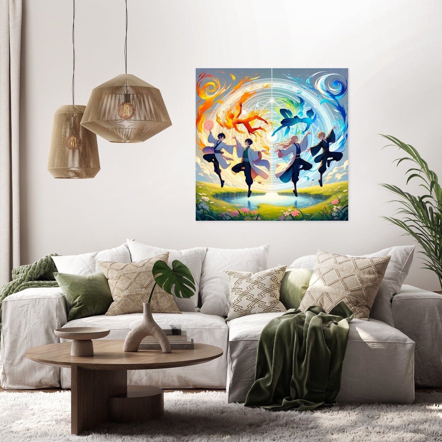 Harmony of Elements Canvas