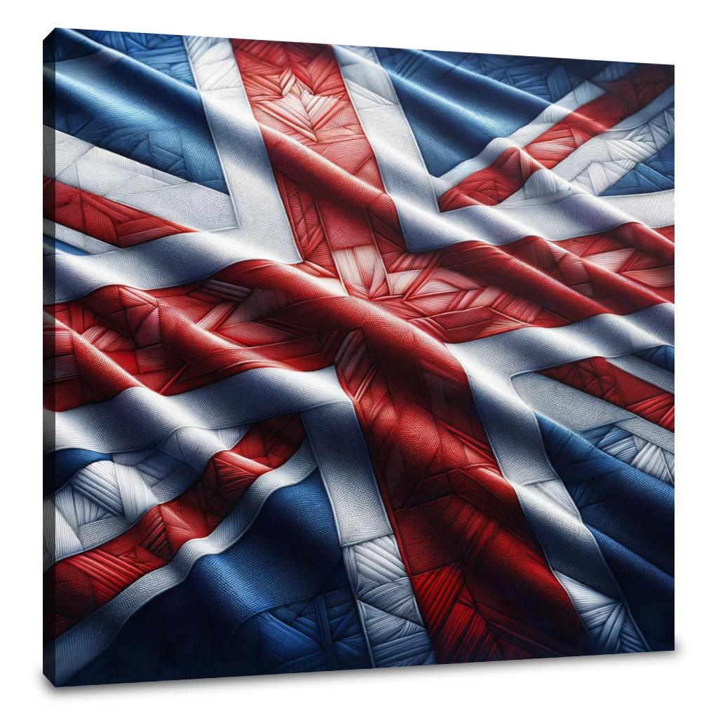 United Kingdom Flag Canvas