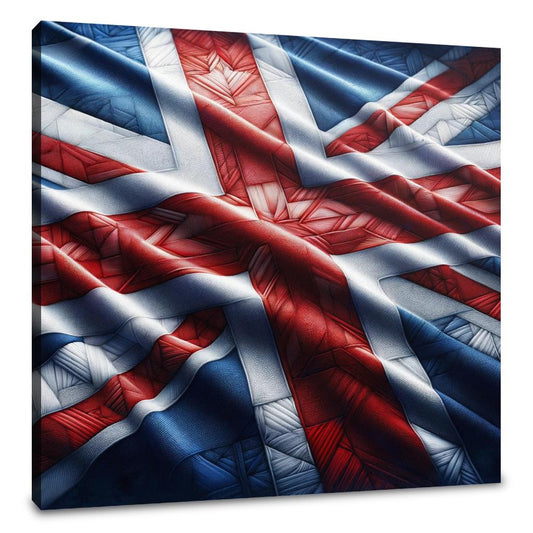 United Kingdom Flag Canvas
