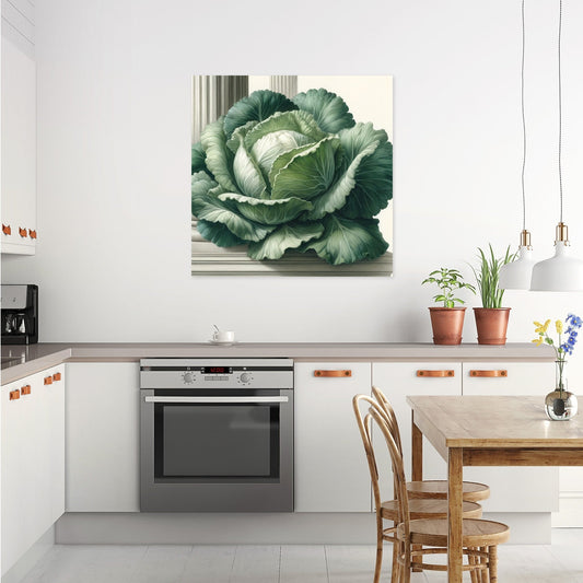 Classic Cabbage Cluster Canvas