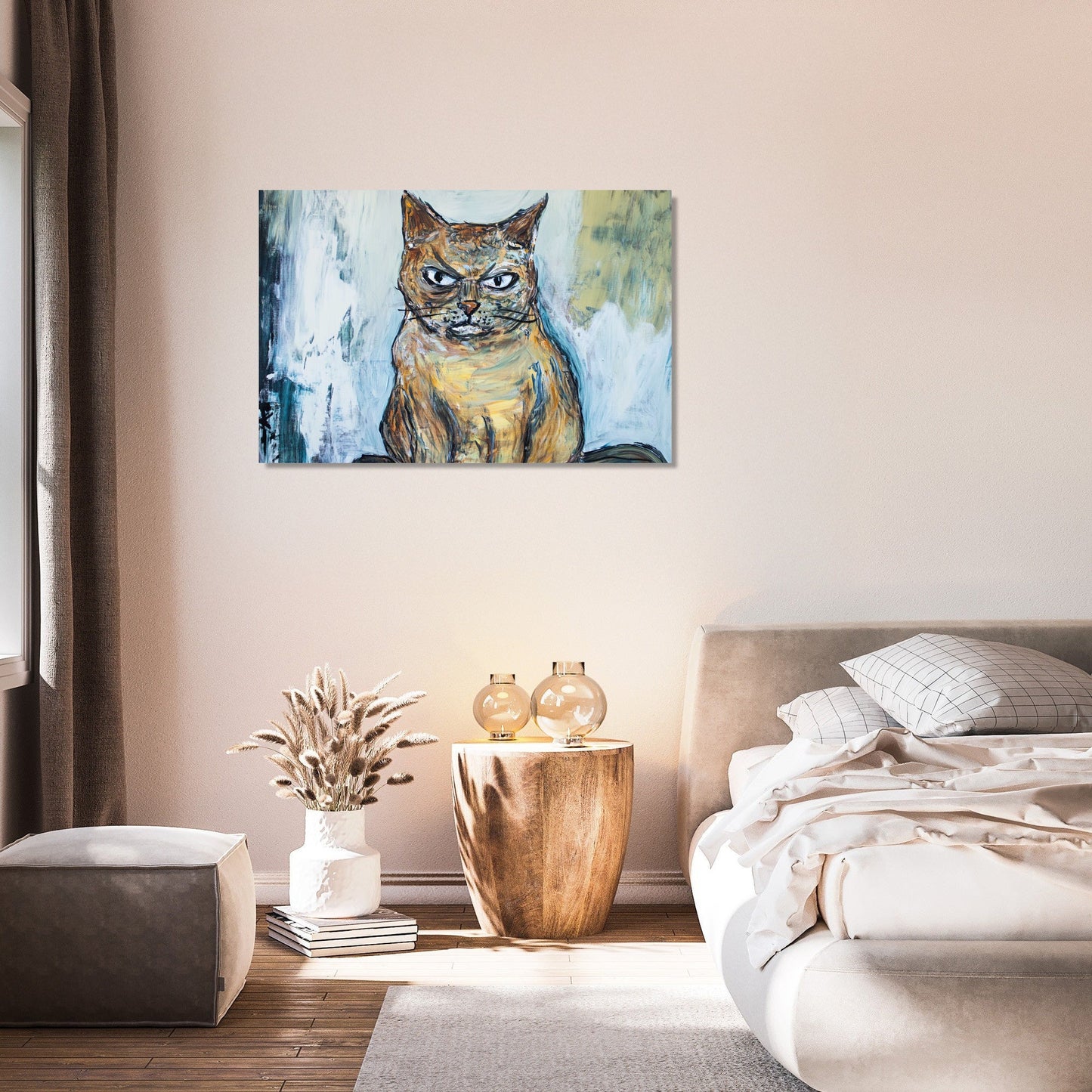 Grumpy Cat's Day Canvas