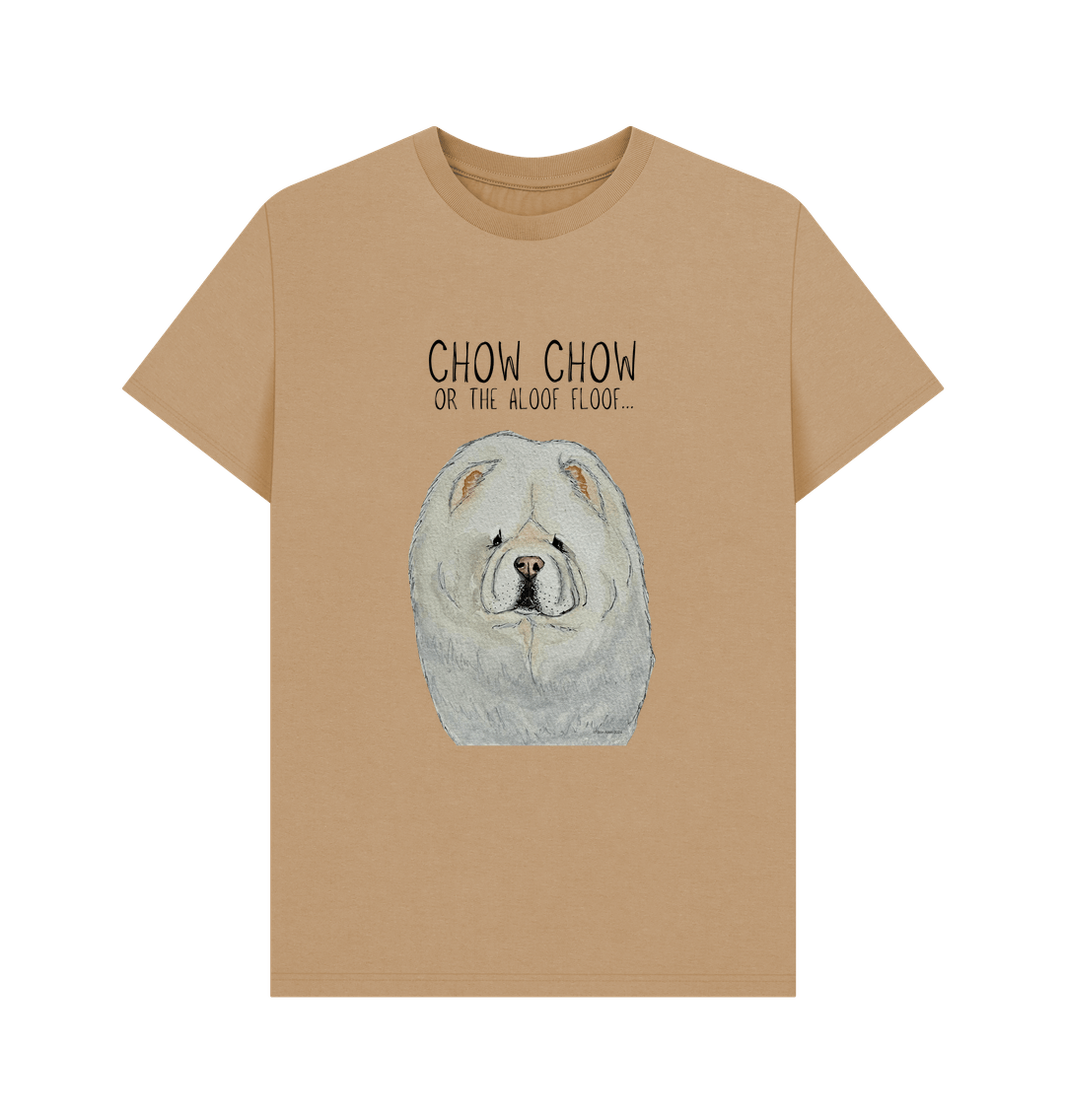 Cream Chow Chow Men's T-Shirt – Flaunt the Aloof Floof in Style