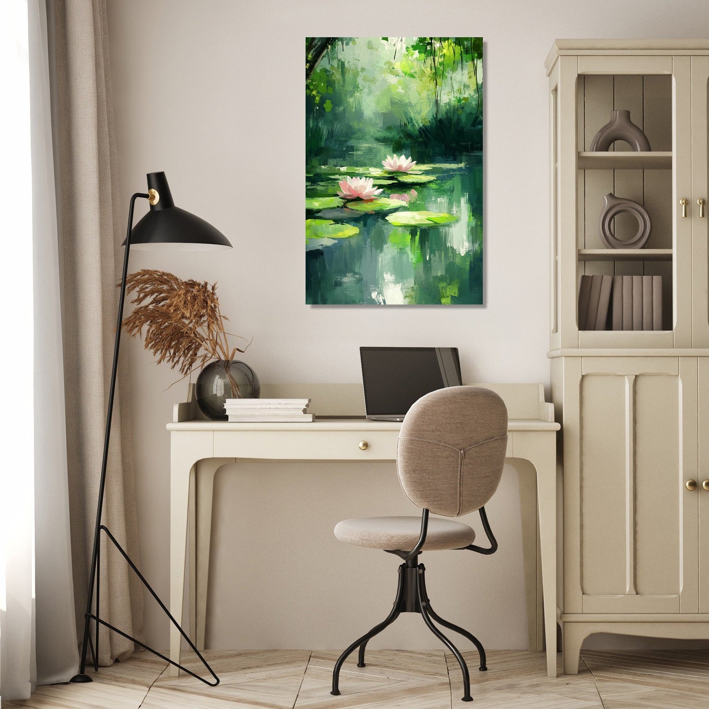 Tranquil Lilies Canvas