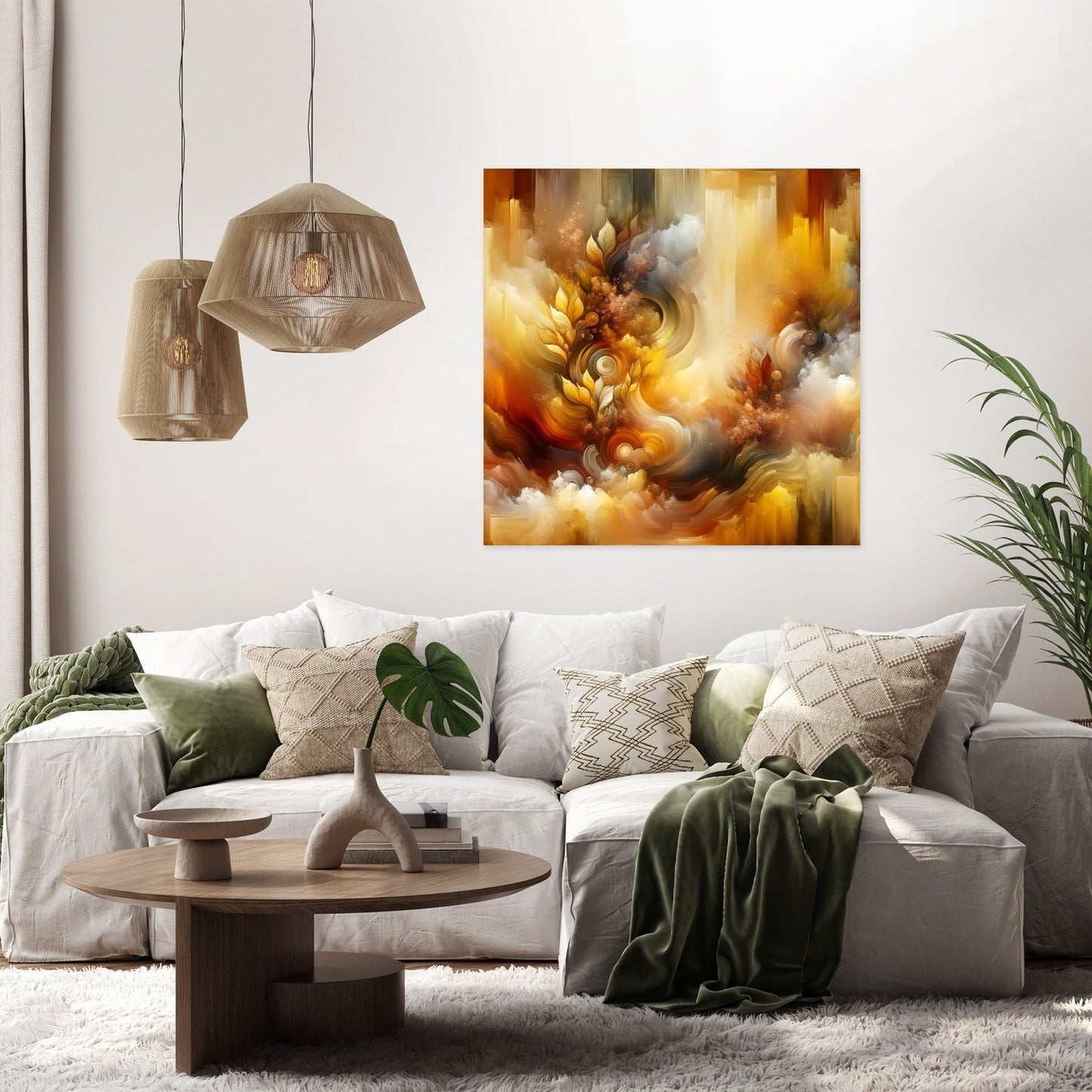Autumn's Radiance Canvas