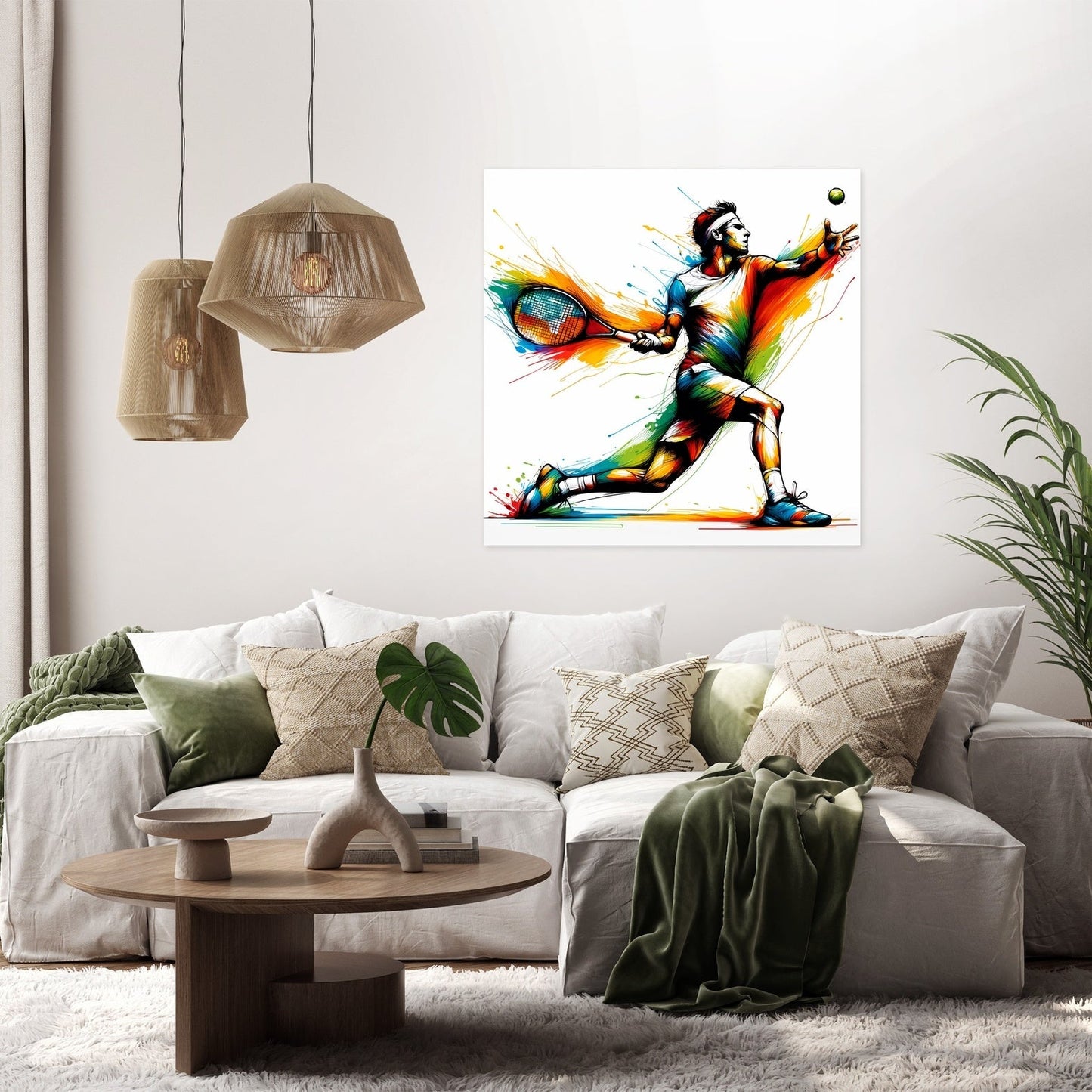 Backhand Brilliance Canvas