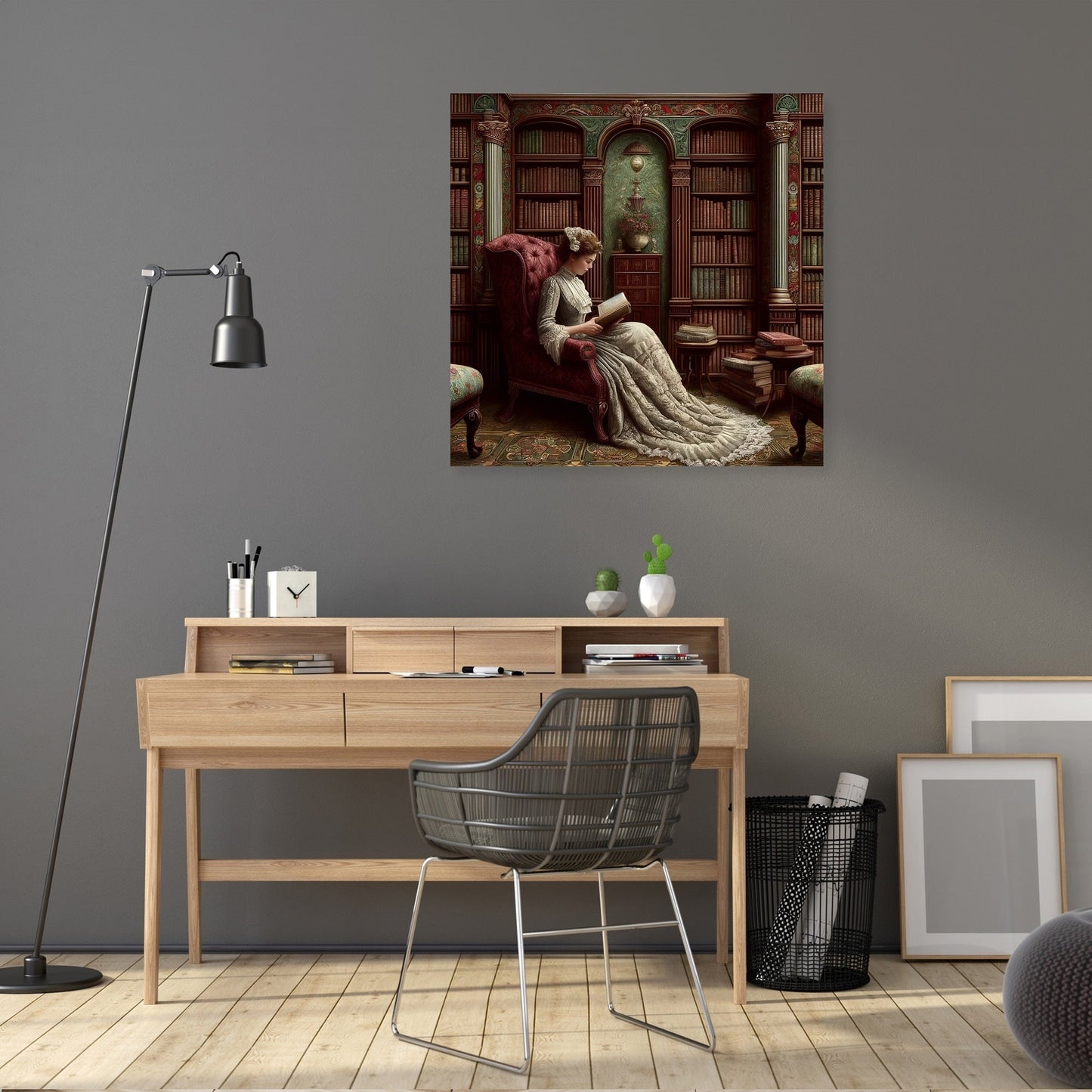 Literary Reverie Canvas