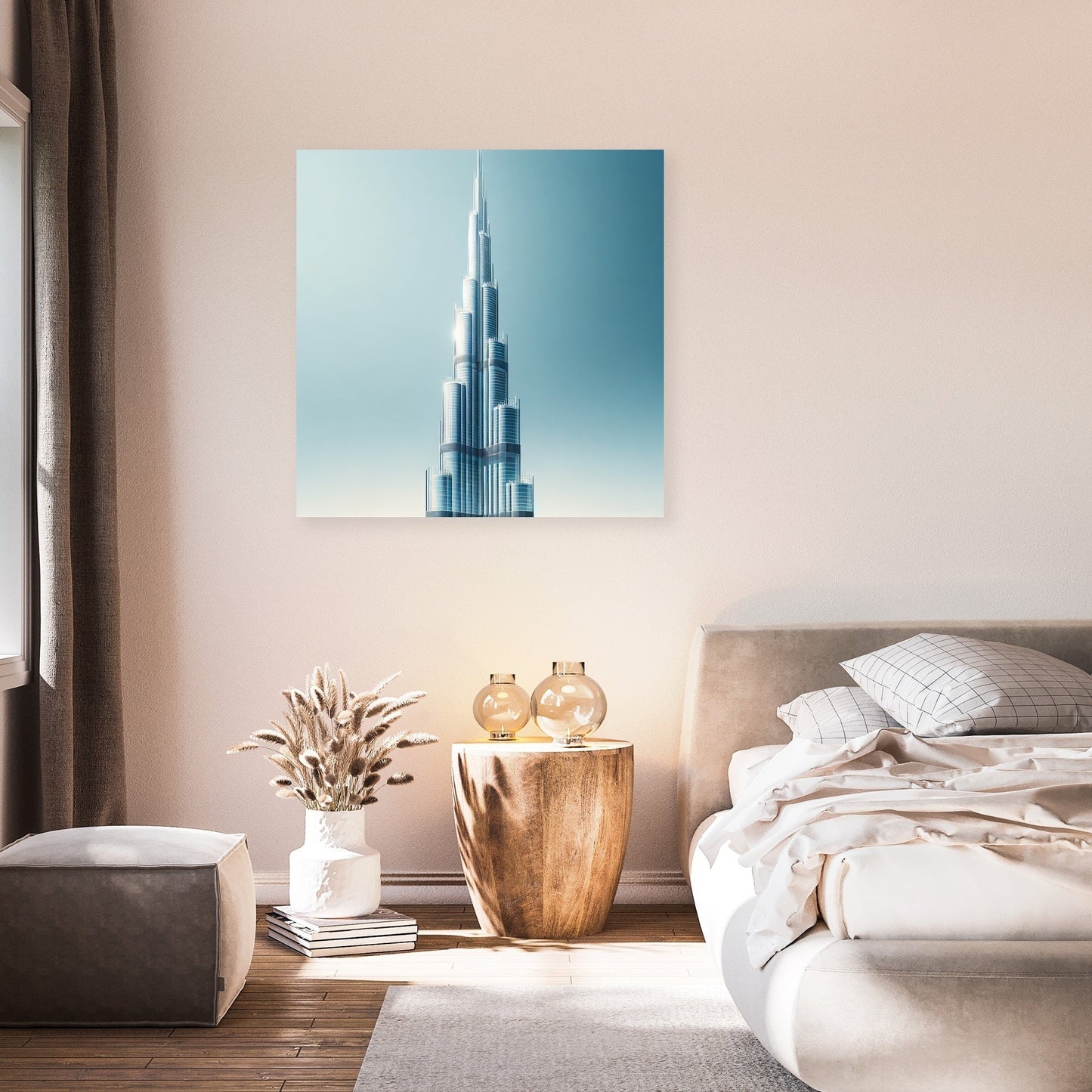 Modernist Majesty Canvas