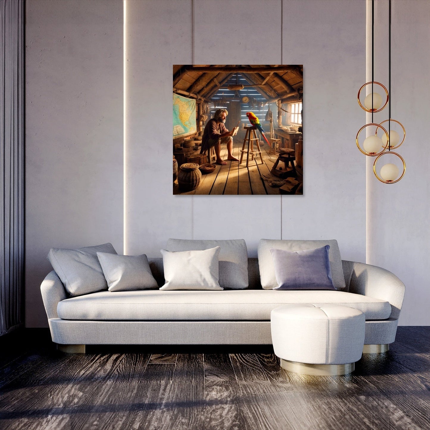 Island Companionship Canvas