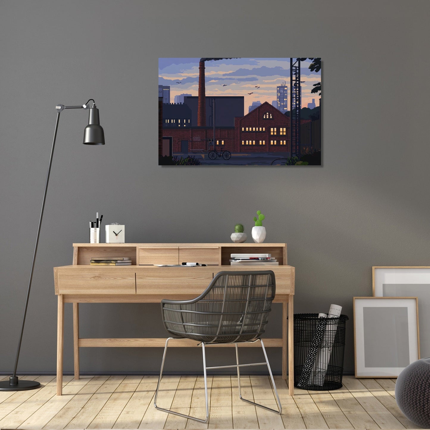 Manchester Factory Canvas