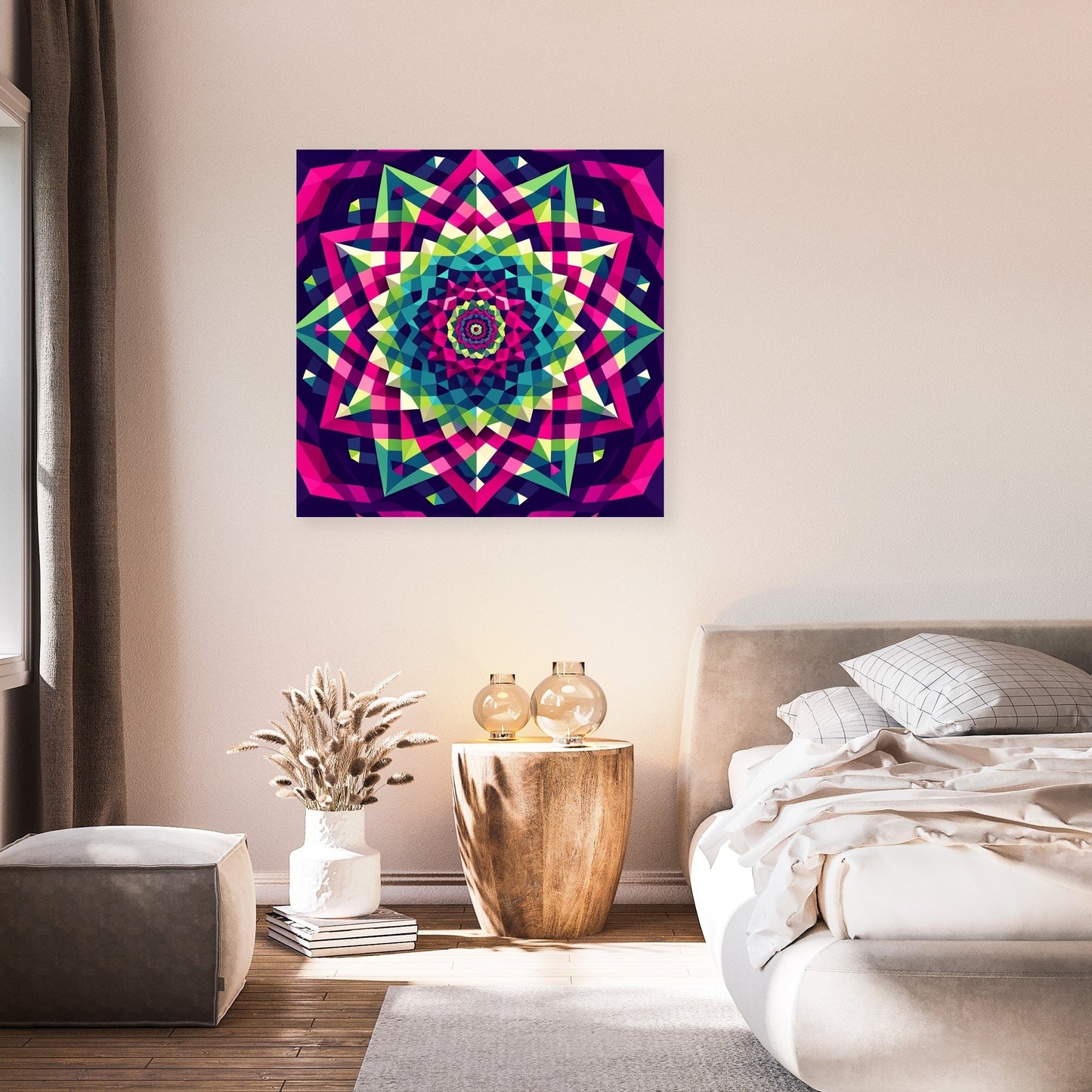 Spiraling Stars Canvas