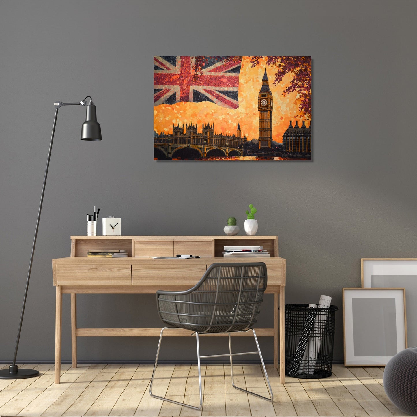 Big Ben Sunset Canvas
