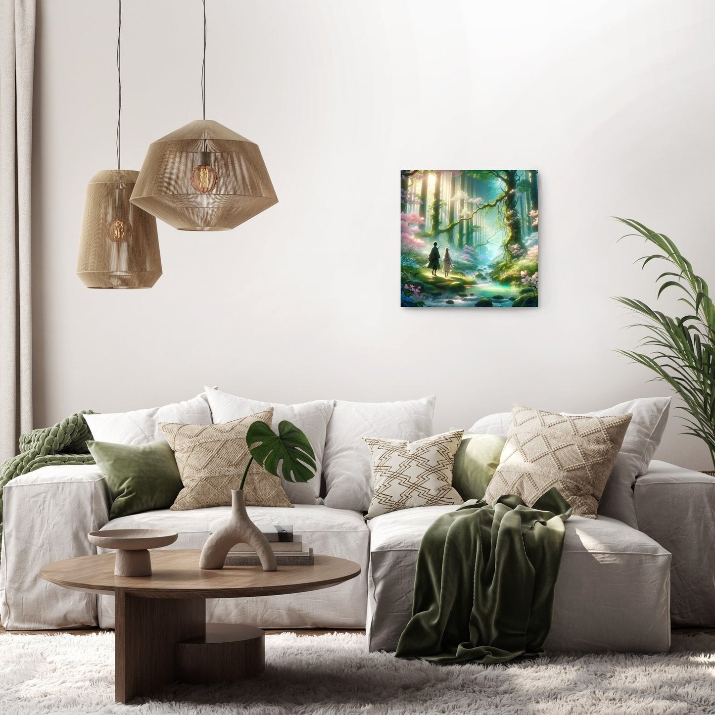 Enchanted Forest Journey Canvas