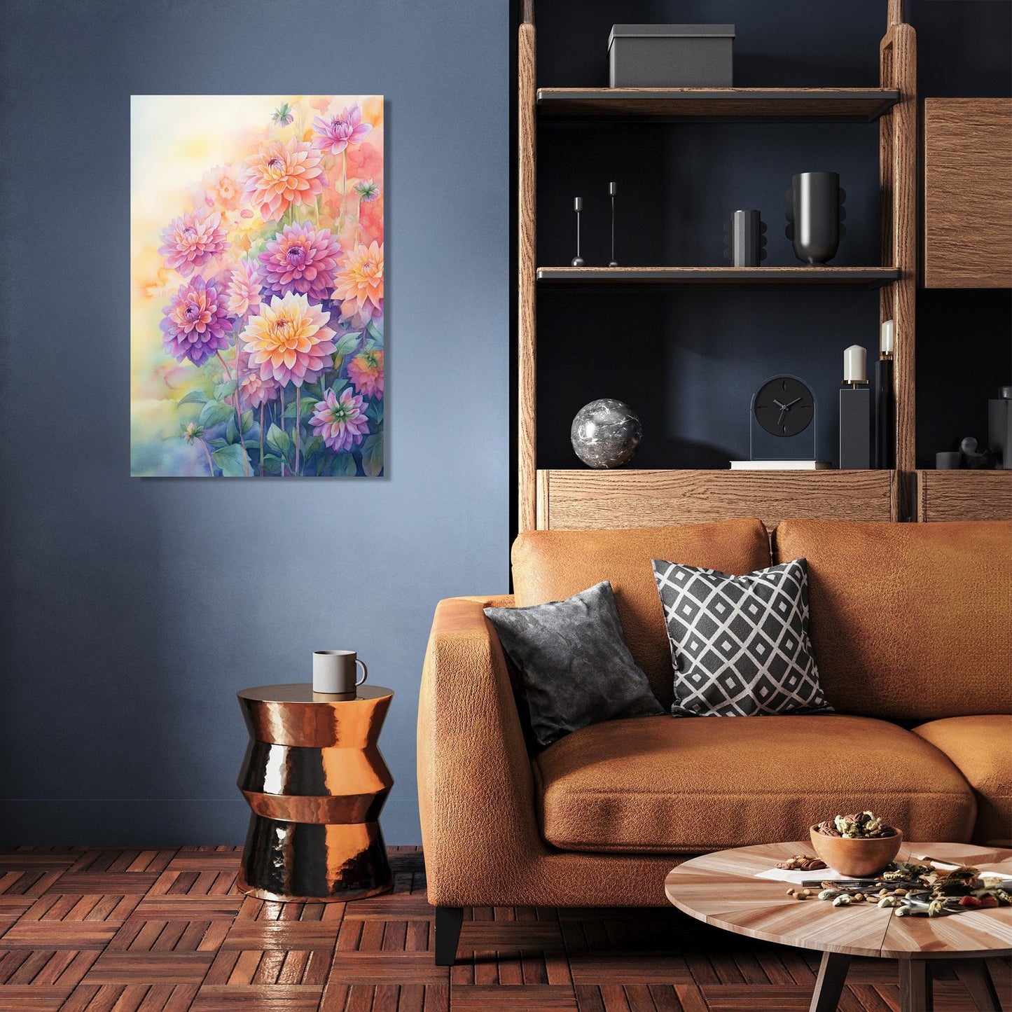Dahlia Serenity Canvas