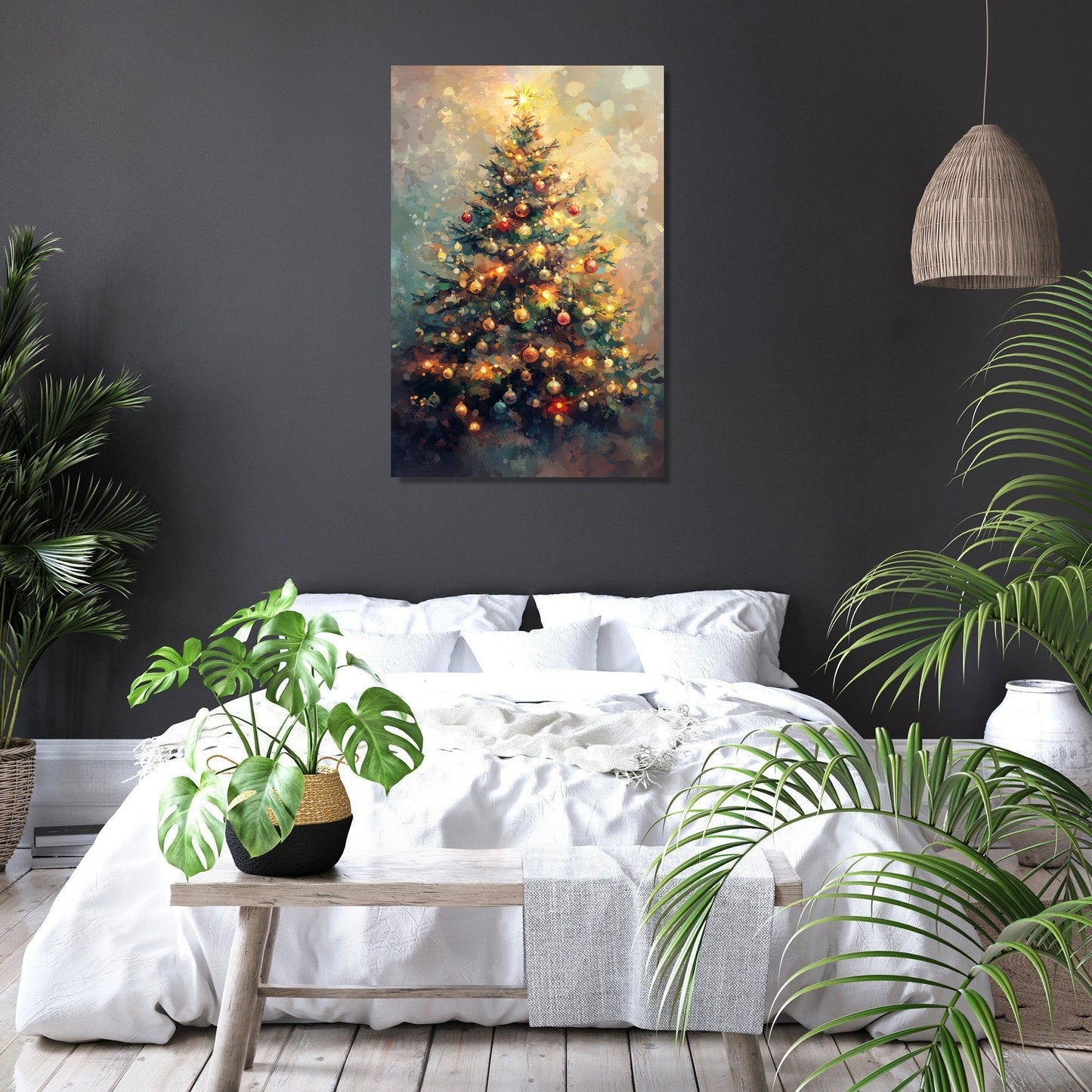 Festive Glow Canvas