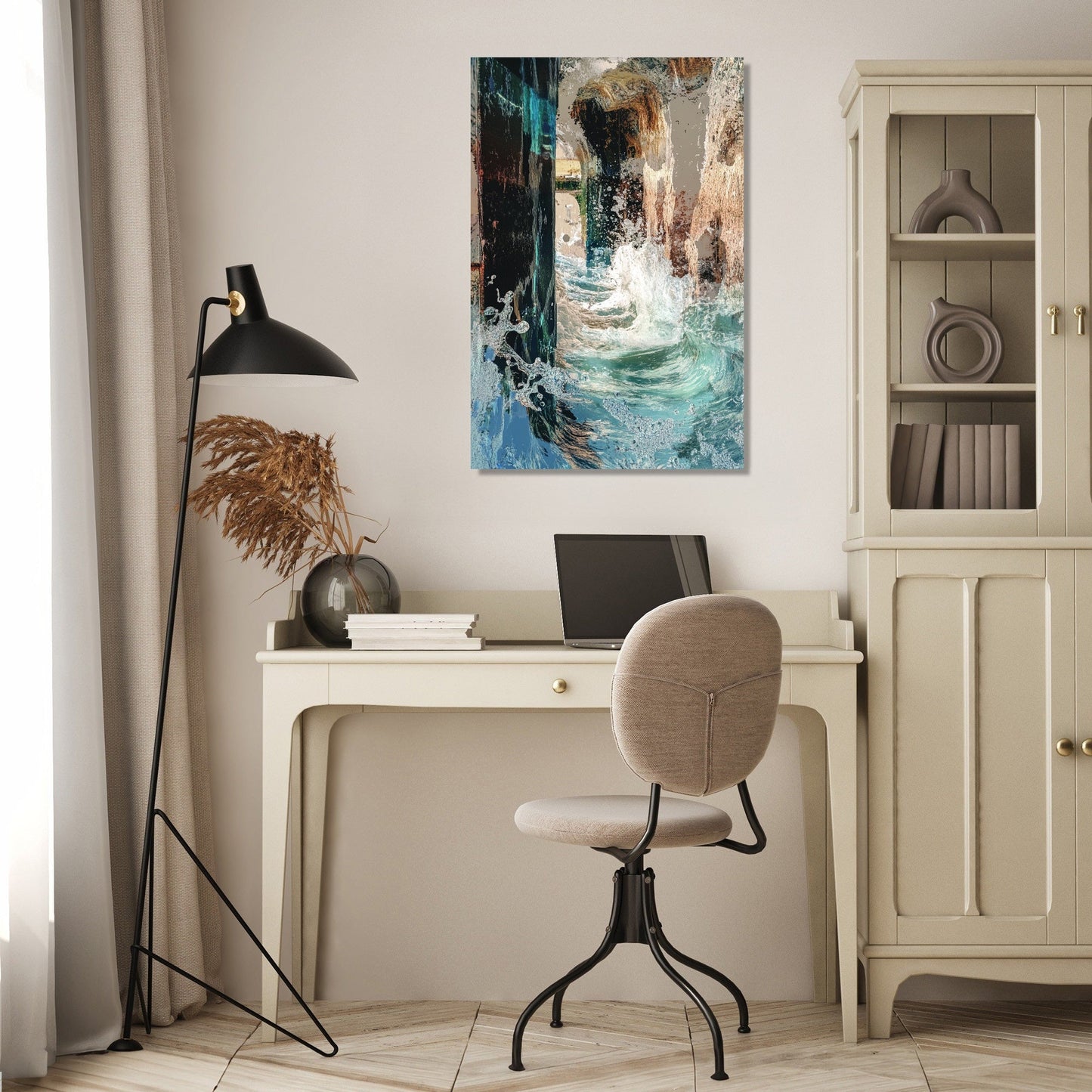 Harmony in Turmoil Canvas