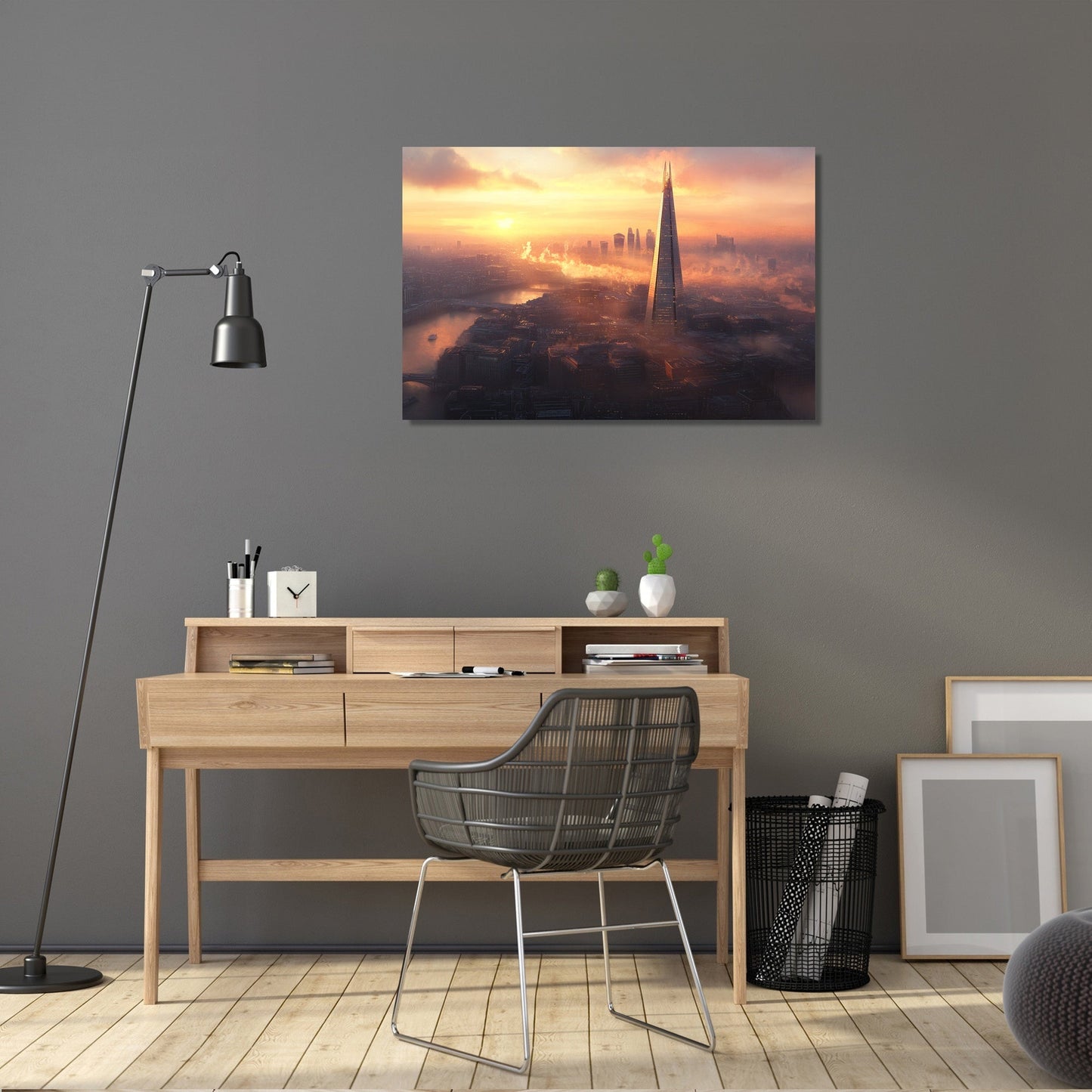 Sunlit Shard Canvas